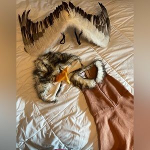 Regal Eagle Birds of Feather Costume with Wings Kids 6/8